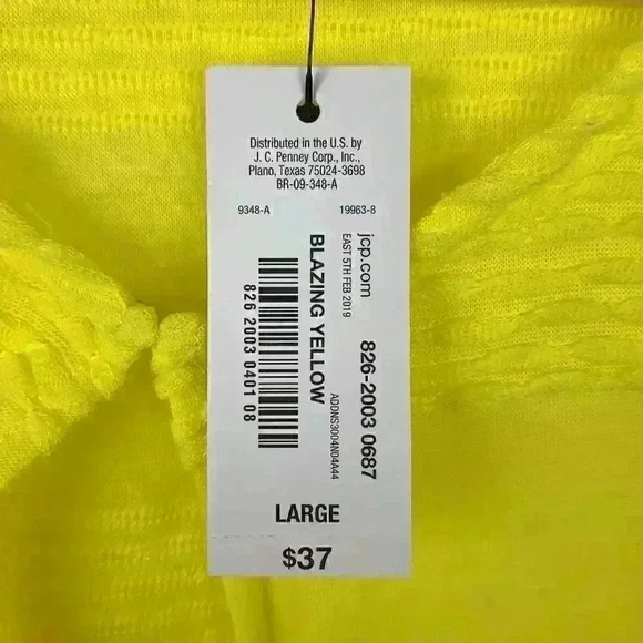 🆕NWT East 5th short sleeve open cardigan L - Picture 3 of 5